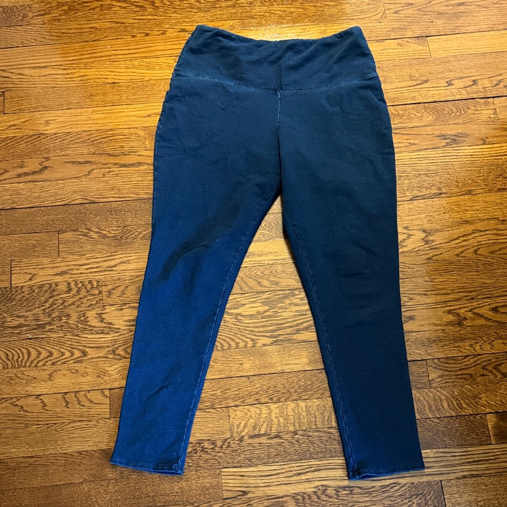 Jones New York Women's High Rise Jeggings - Dark Blue